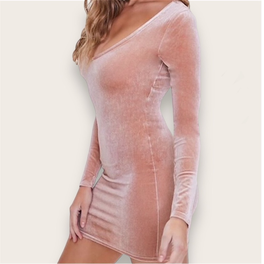 Forever 21 Velvet Mini Dress Medium & Large New